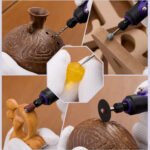 Engraving Pen Kit Rechargeable Cordless 82 Accessories Engraving Tool for Metal,Wood,Glass,Plastic, Stone - Etching Pen - Image 6